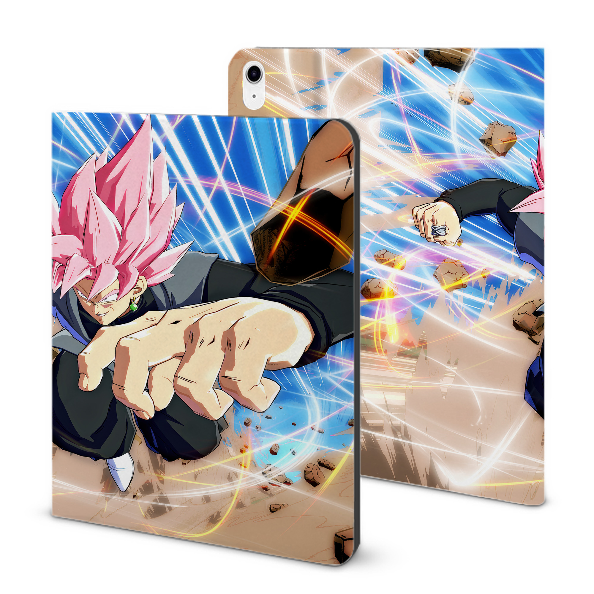 （画像用） ドラゴンボール DRAGON BALL IPad ケース ブック型 PUレザー TPU 耐衝撃 軽量 薄型 ペン収納なし 全面保護 IPad 各モデル対応